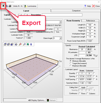 Export to Model Mode